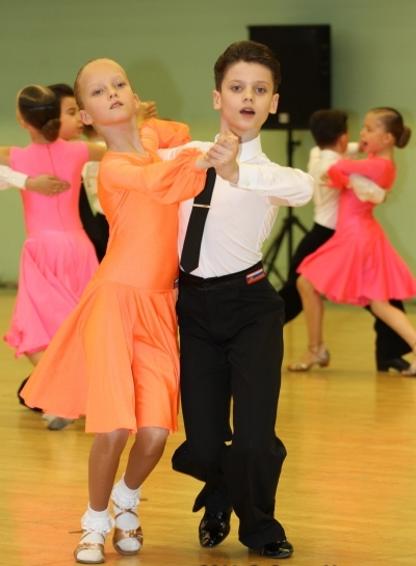 Competitors dance at different